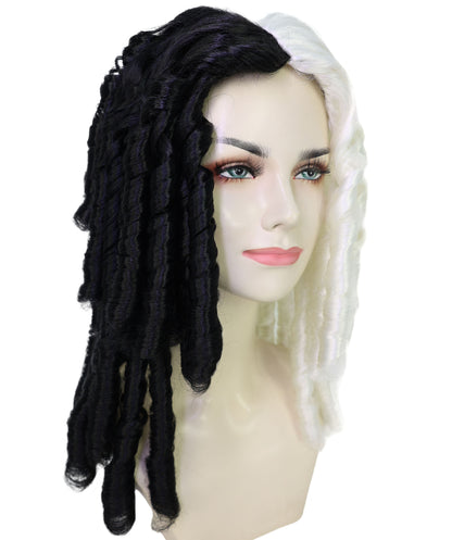 Womens Colonial Lady Blonde Wig | Historical Character Halloween Wig | Premium Breathable Capless Cap