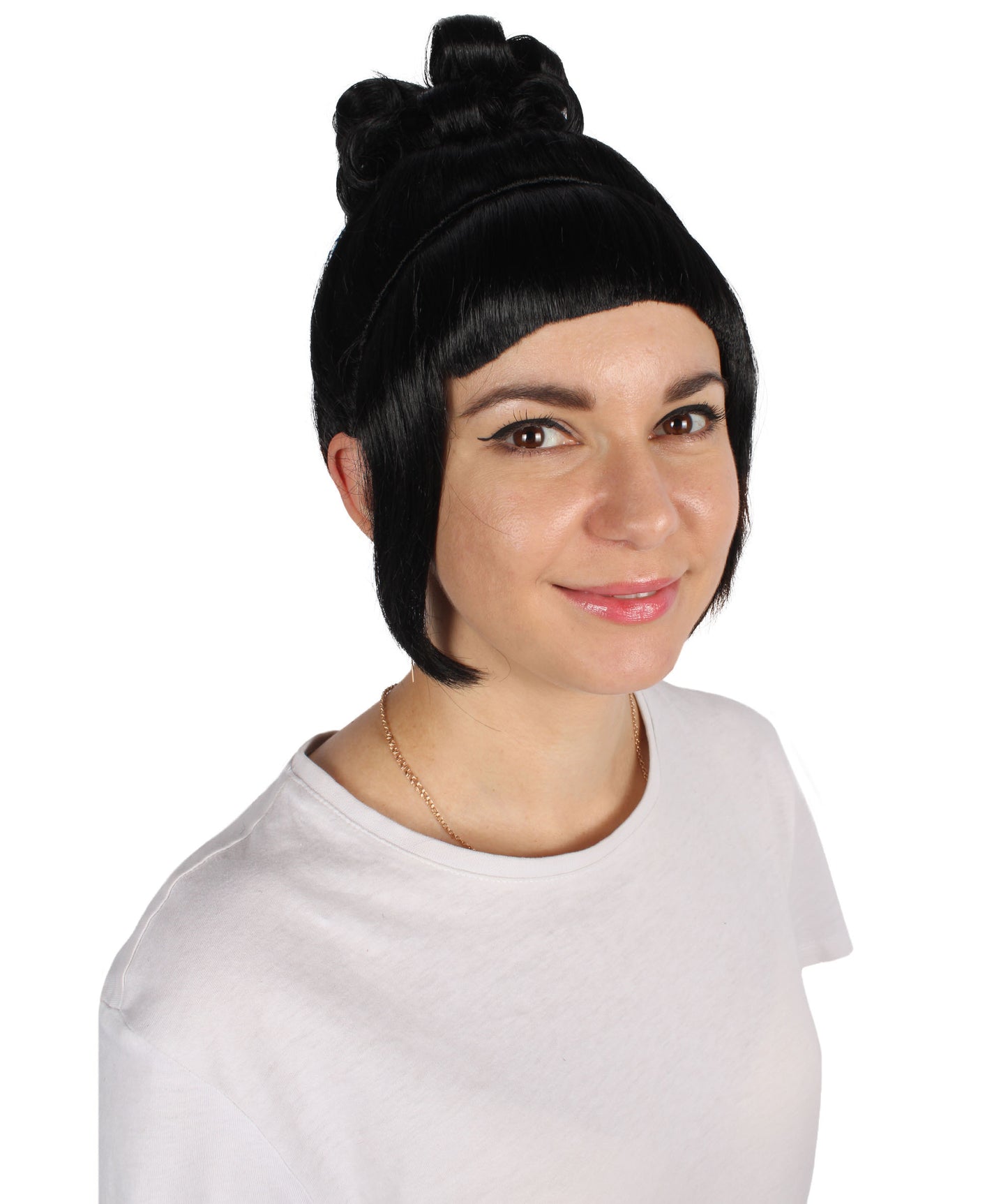 HPO  Women's Halloween Animated Lucy Updo Wig | Multiple Color Options