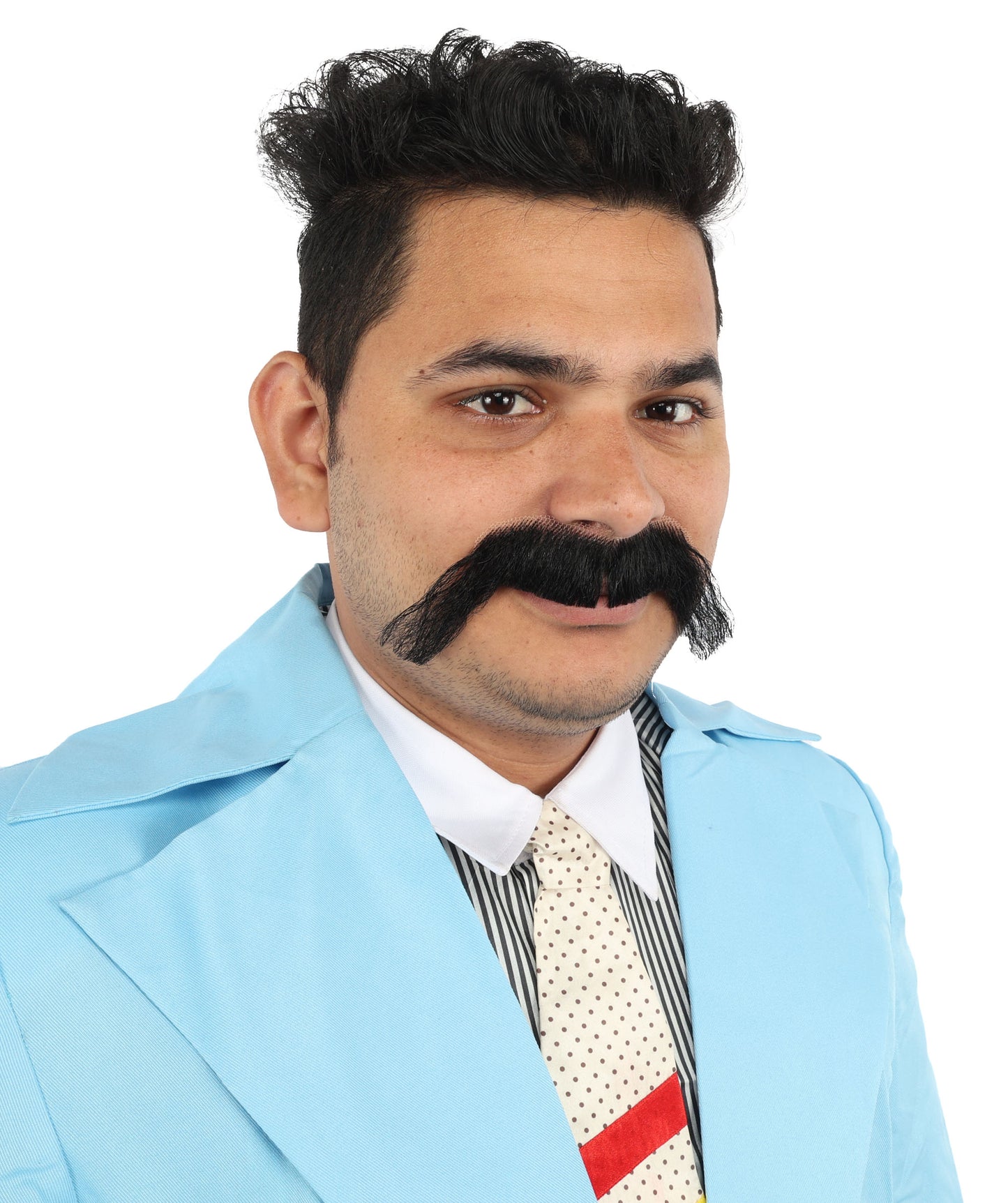 Men's  Style Moustache Set | Black Fancy Facial Hair