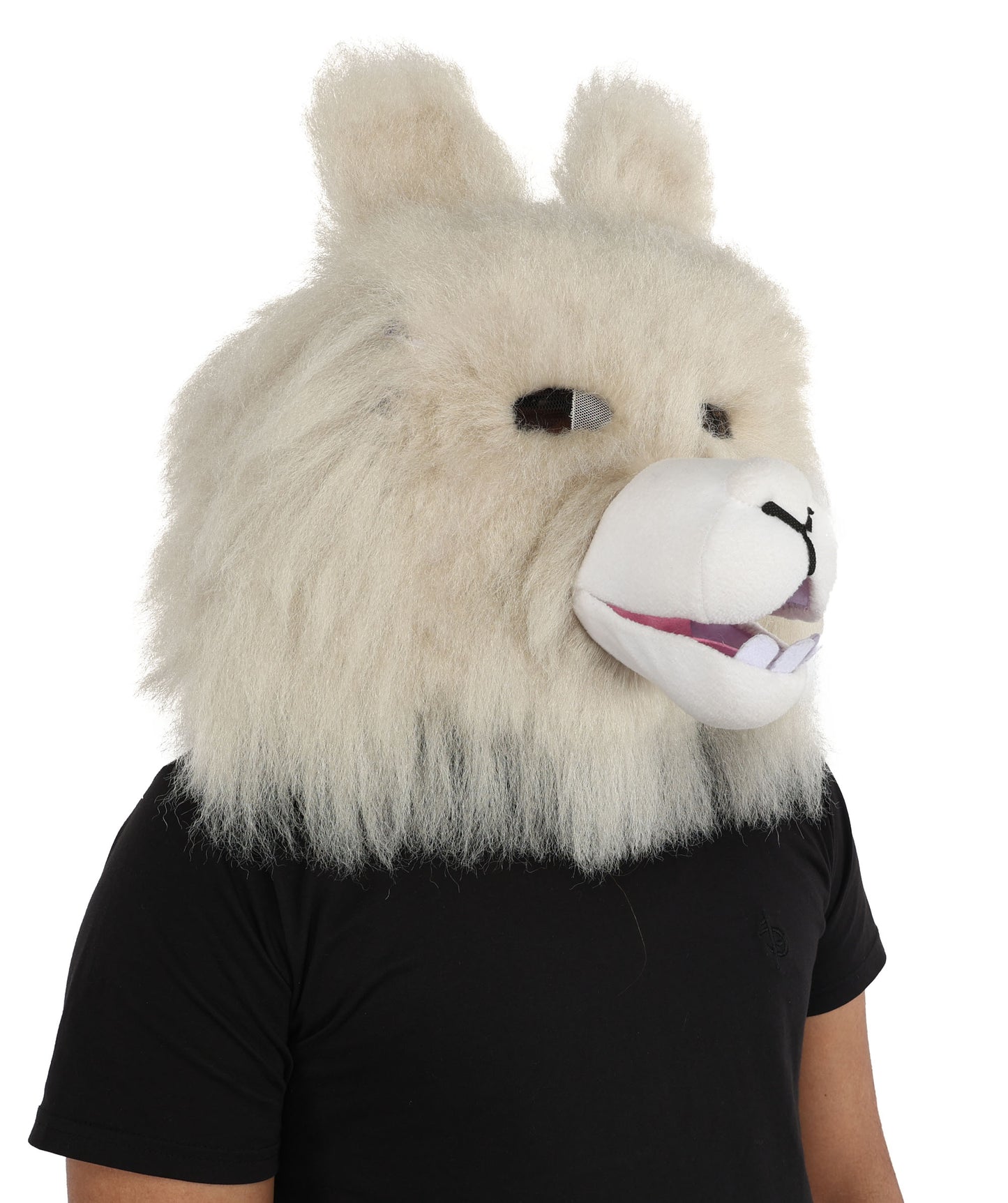 HPO Men’s Grey Animal Costume Bundle & Mask Set | Fluffy Creature Outfit & Hair for Cosplay & Roleplay | Plush Character  Costumes for Parties, Photo Shoots & Themed Events