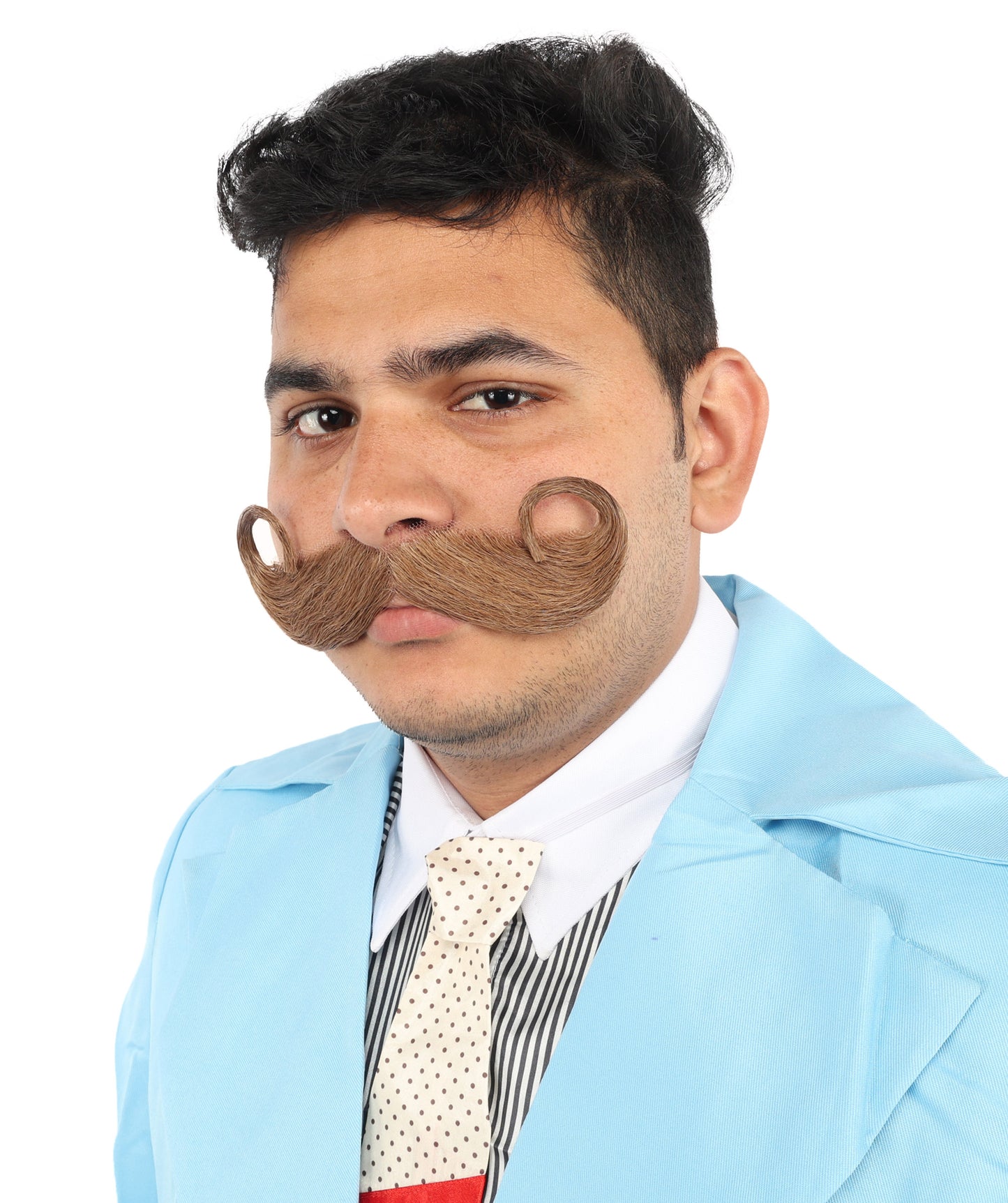 Men's Imperial Twisted Mustache | Multiple Colors