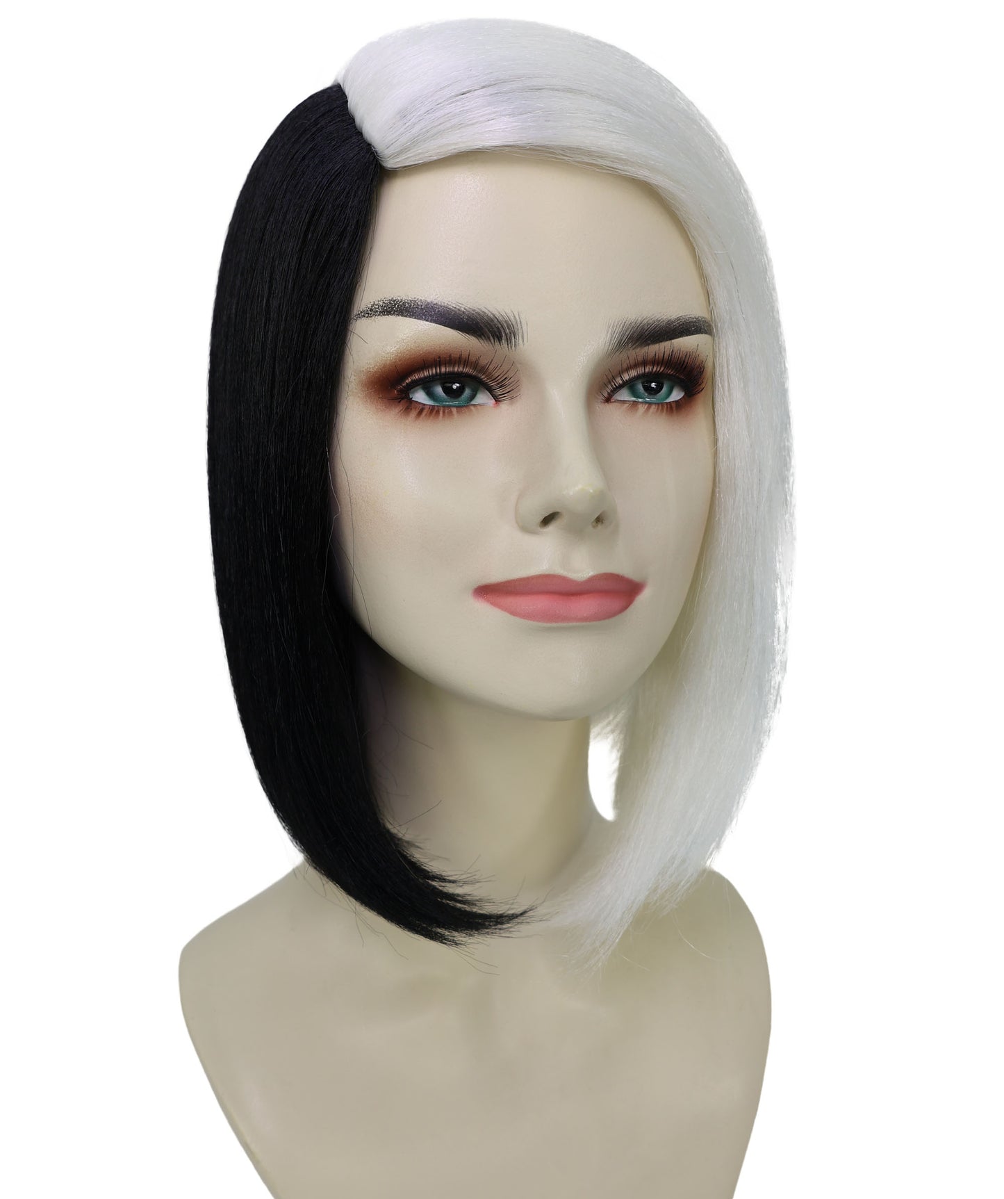 Introverted Bob | Women's Rose Multiple Color Straight Shoulder Length Trendy Introverted Bob Wig