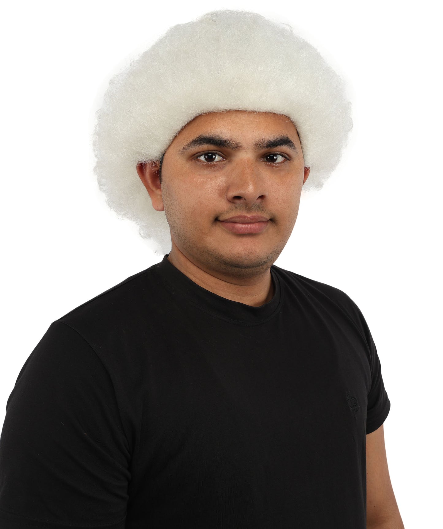 HPO Men's Wild Rocker Wig | Multicolor Options | Voluminous Frizzy Heavy Metal Hair, Two Tone Gradient & Breathable Cap | Halloween, Rock Troll Roleplay, 80s Costume, Theater & Concert Events