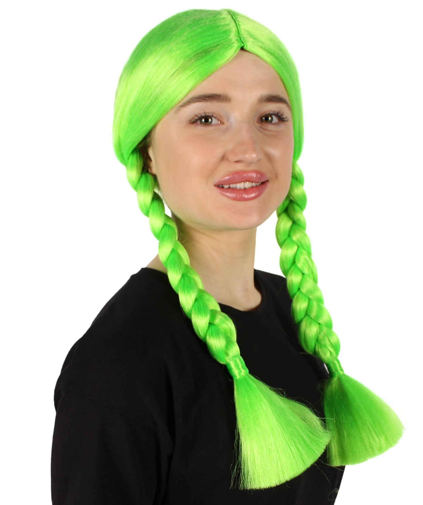 HPO Women's  Braided Gothic Wig | Multiple Color Collections TV Movie Wigs | Premium Breathable Capless Cap