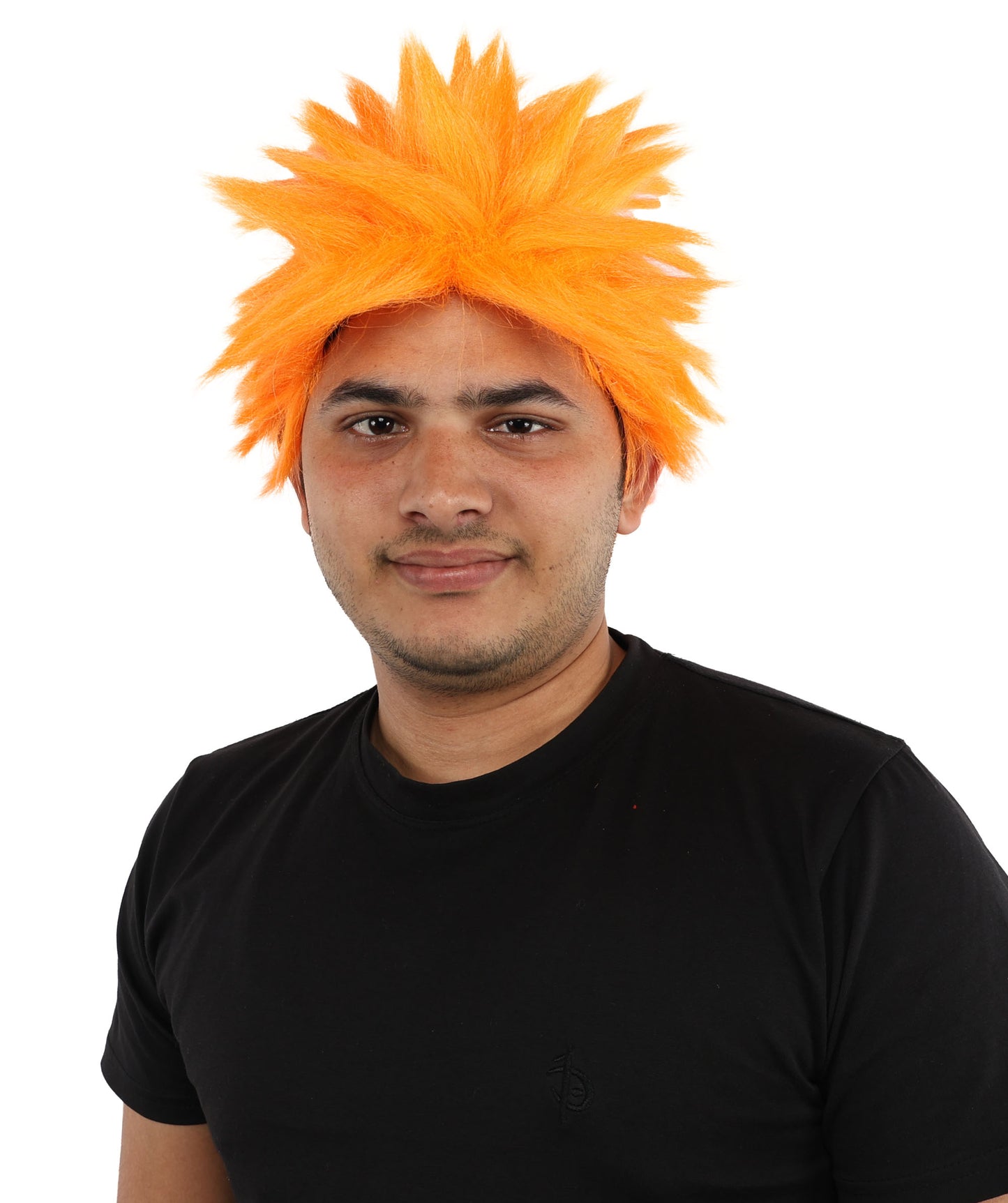 HPO Adult Men's Japanese Superhero Manga Spiky Wig |  Multi Color Options
