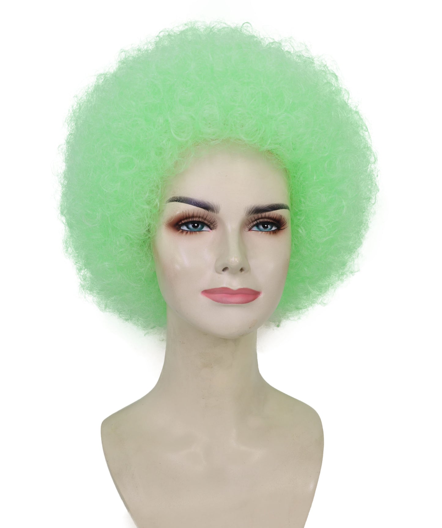 Adult Unisex Big Curly Afro Wig | Bold Costume Hair for Halloween, Cosplay, and Themed Parties | Multiple Color Options