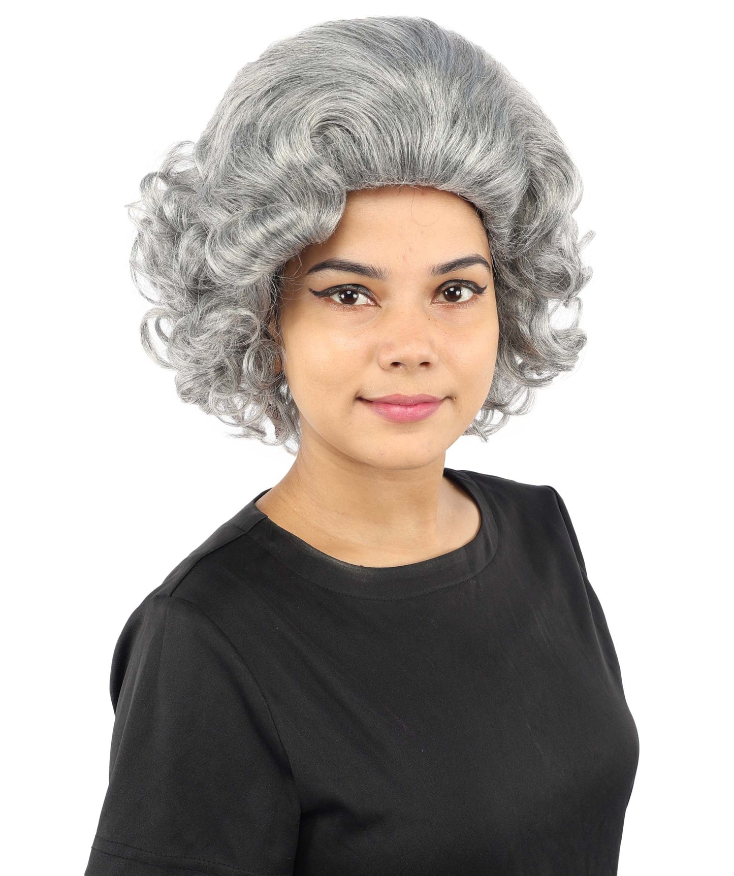 HPO Adult Women's Dame Edna Everage Wigs | Multiple Color Options | Drag Queen-Inspired Colorful Synthetic Hair for Parties, Stage Events | Breathable Capless Design