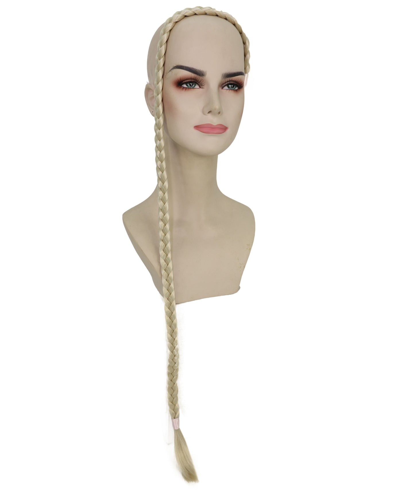 HPO Women's Extra-Long Braided Headband | Crafted from Flame-resistant  Fiber with a secure, capless headband design | Ideal for party, Halloween, cosplay, theater, drag, performance, costume events