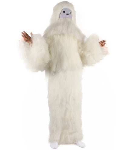 Unisex White Furry British TV Naughty Cloud Costume | Best for Halloween | Flame-retardant Synthetic Fiber