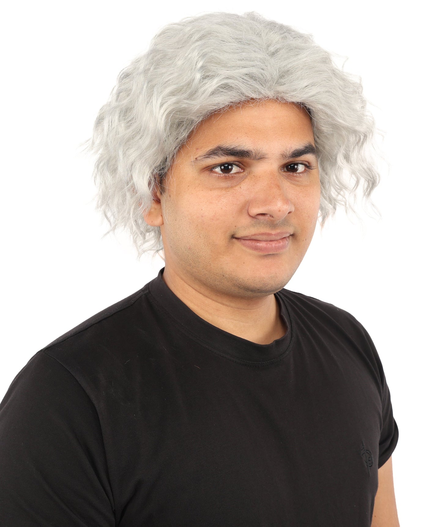 HPO Adult Men's Messy Wavy Shag Wig | Multiple Color Options | Create of synthetic fiber, relaxed tousled volume, breathable base | Party, Halloween, theater, drag, performance, costume events