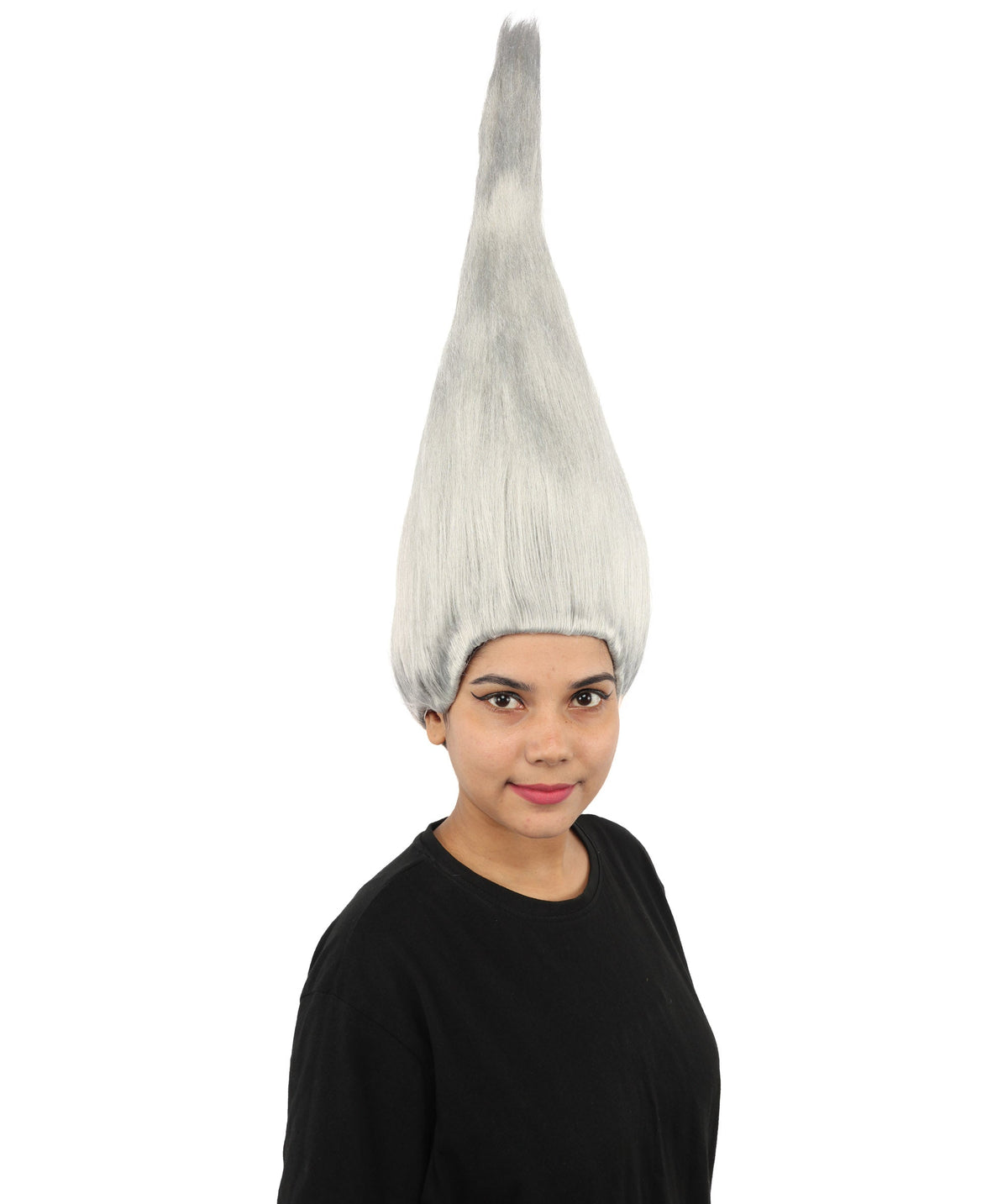 HPO Adult & Teen Women's Tall Cone Wig | Multicolor Options, create of synthetic fiber, extremely tall smooth pointed texture, breathable base | Party, Halloween, theater, drag, performance, costume events