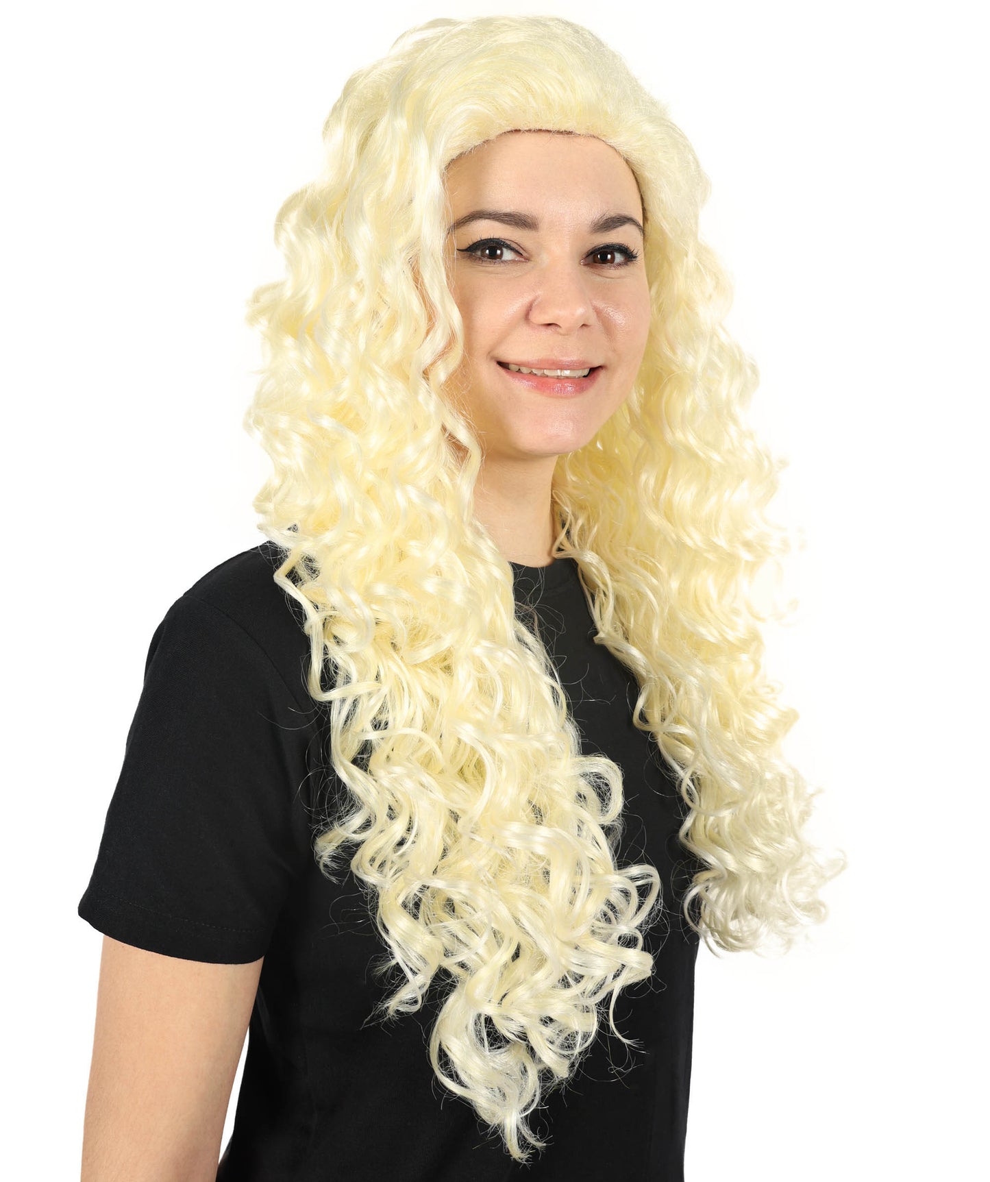 HPO Adult Women Aretuza Lovi Wavy Blonde Wig – Premium Quality Long Wig for Cosplay & Daily Use Synthetic Wigs for Cosplay