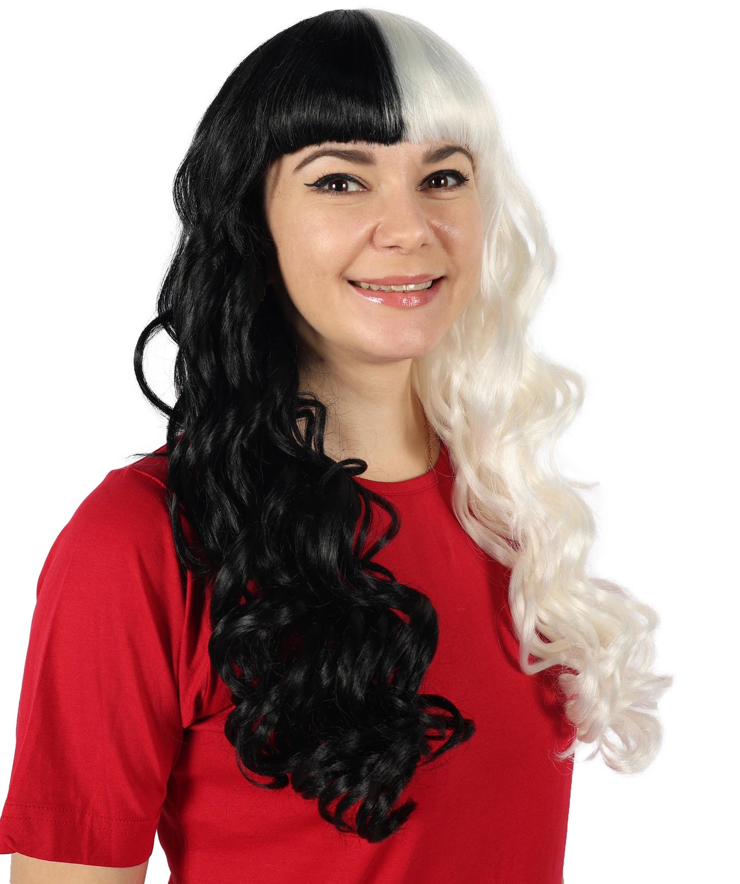 Adult Women's Multiple  Color  Option Wavy Long Length Trendy Wig