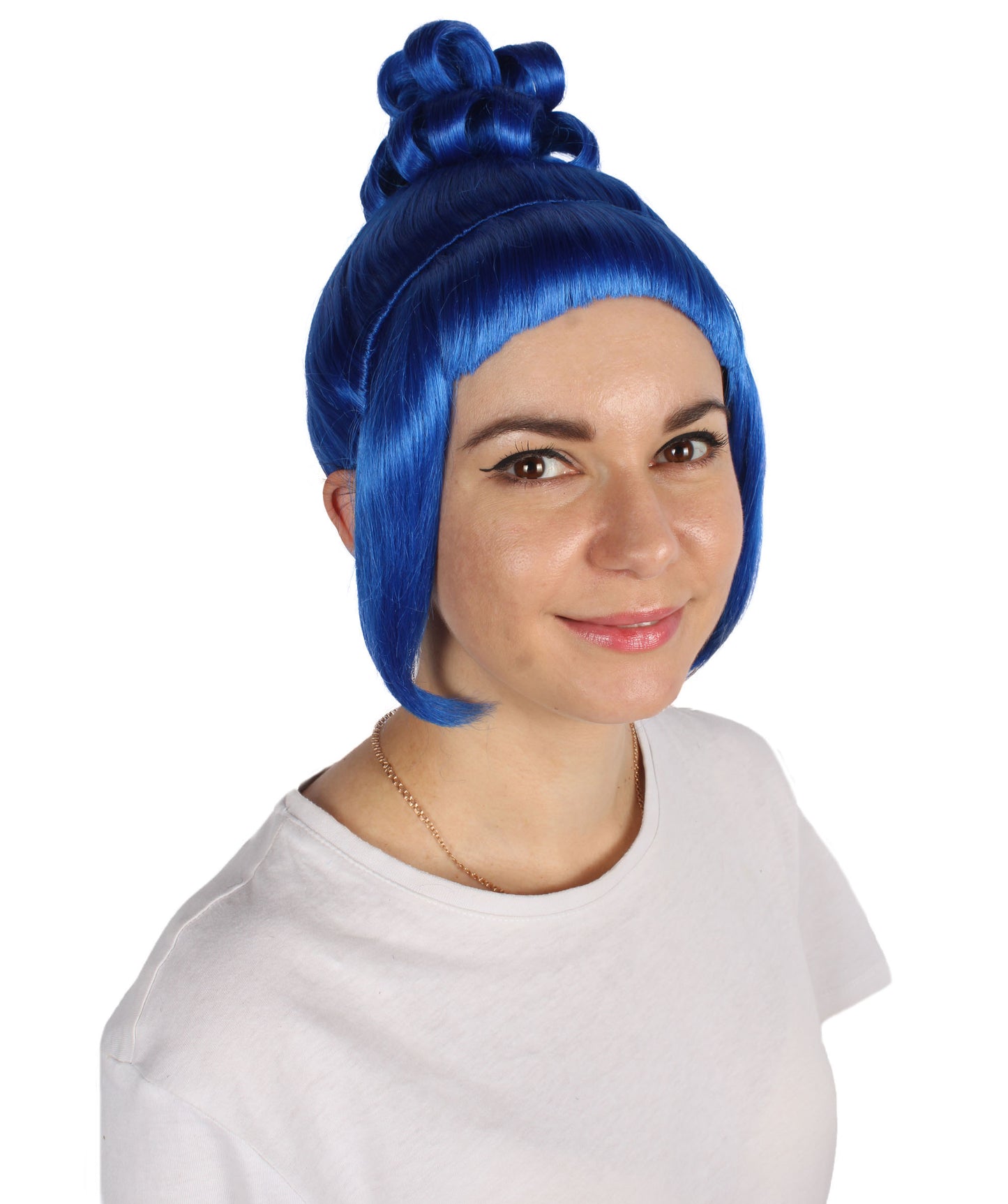 HPO  Women's Halloween Animated Lucy Updo Wig | Multiple Color Options