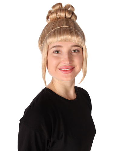 HPO  Women's Halloween Animated Lucy Updo Wig | Multiple Color Options