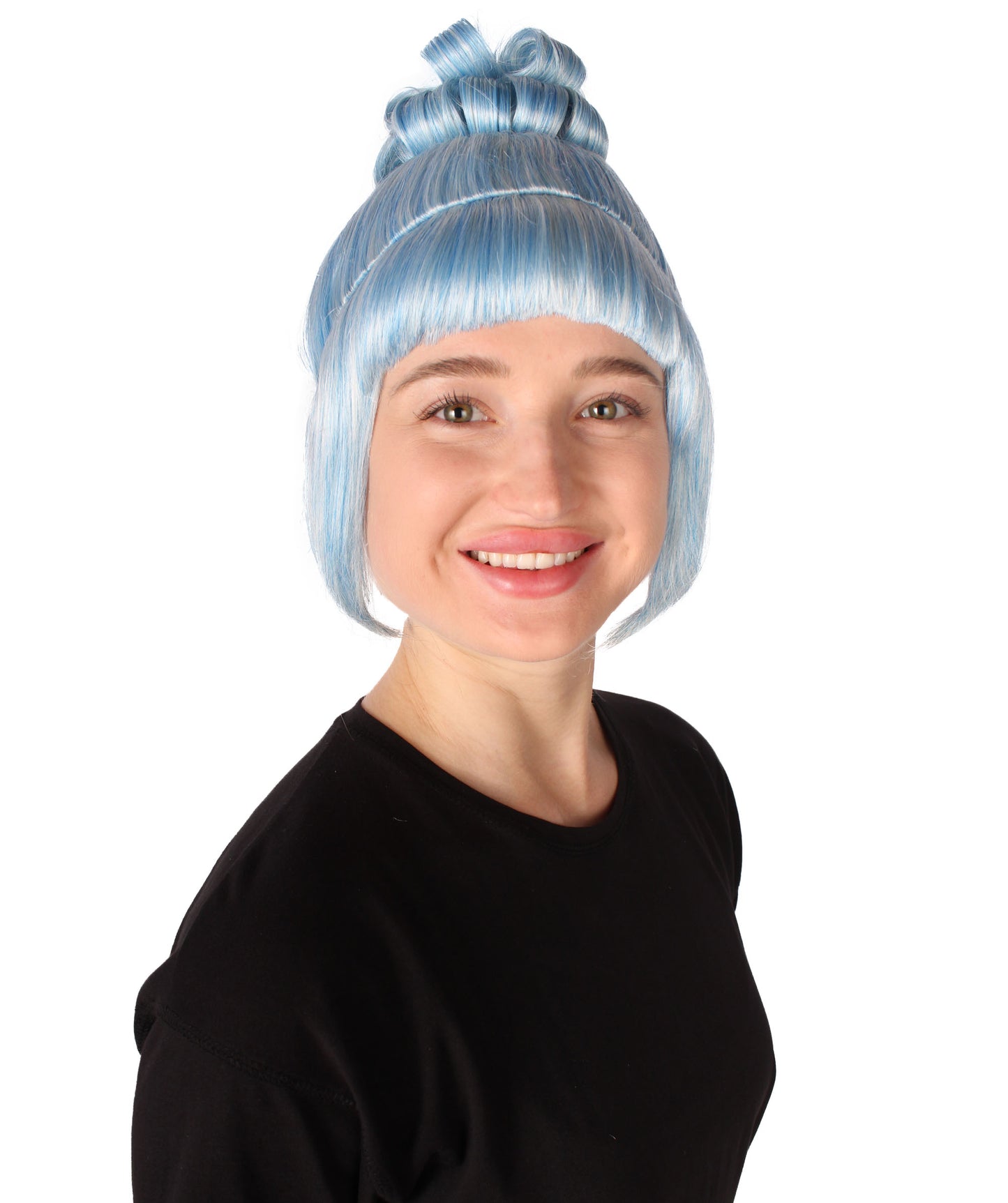 HPO  Women's Halloween Animated Lucy Updo Wig | Multiple Color Options