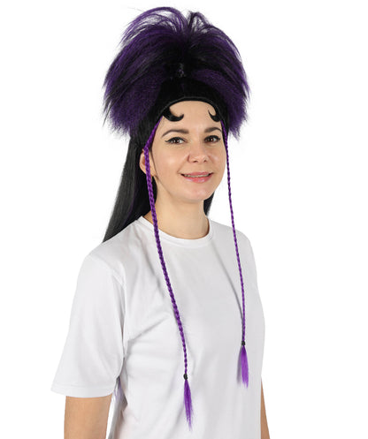 HPO Women’s Leexa Fox Straight Multiple Wig – Premium Cosplay Wig for Bold Looks & Everyday Style, Perfect for Cosplay, Themed Parties and Halloween, Adjustable & Comfortable Fit