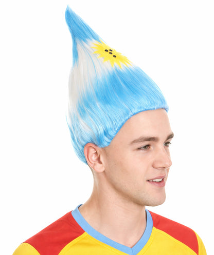 Unisex Argentina Flag Troll Wig.