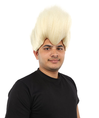 Hades God of Death |Multiple Color Fake Flame Spikes | Premium Halloween Wig