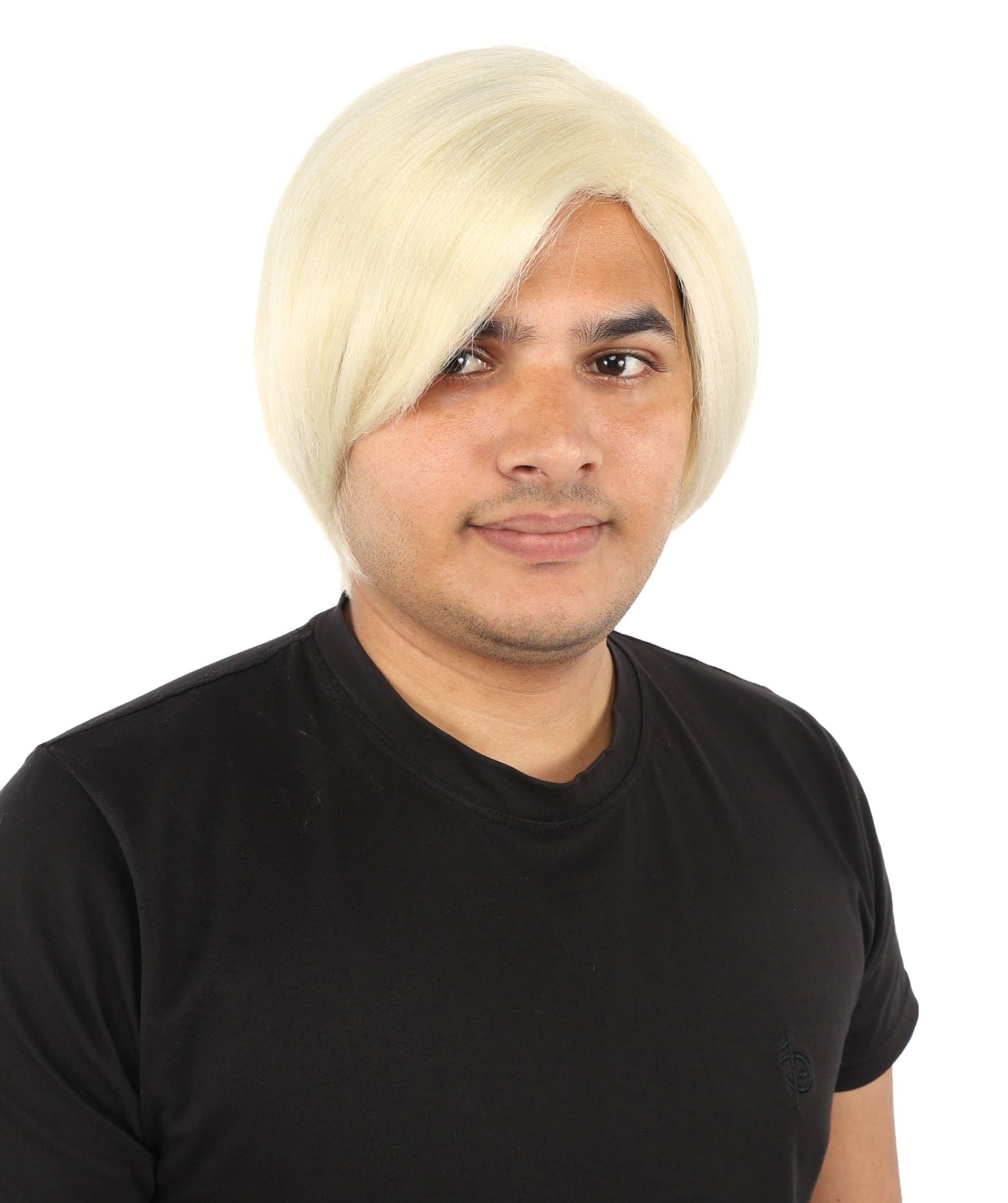 Men's Short Dramatic Texture Wig | Multiple Color Option | undercut, multi-layered messy styling | Halloween, cosplay, drag, theatrical performances, and themed parties
