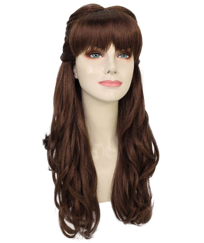 HPO Women's Curly Long Length Trendy Keepsake Multiple Color Options Wig