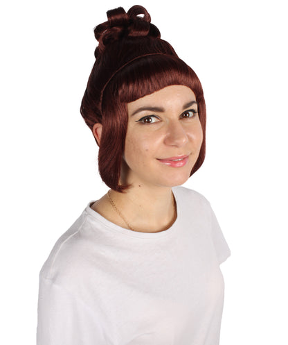 HPO  Women's Halloween Animated Lucy Updo Wig | Multiple Color Options