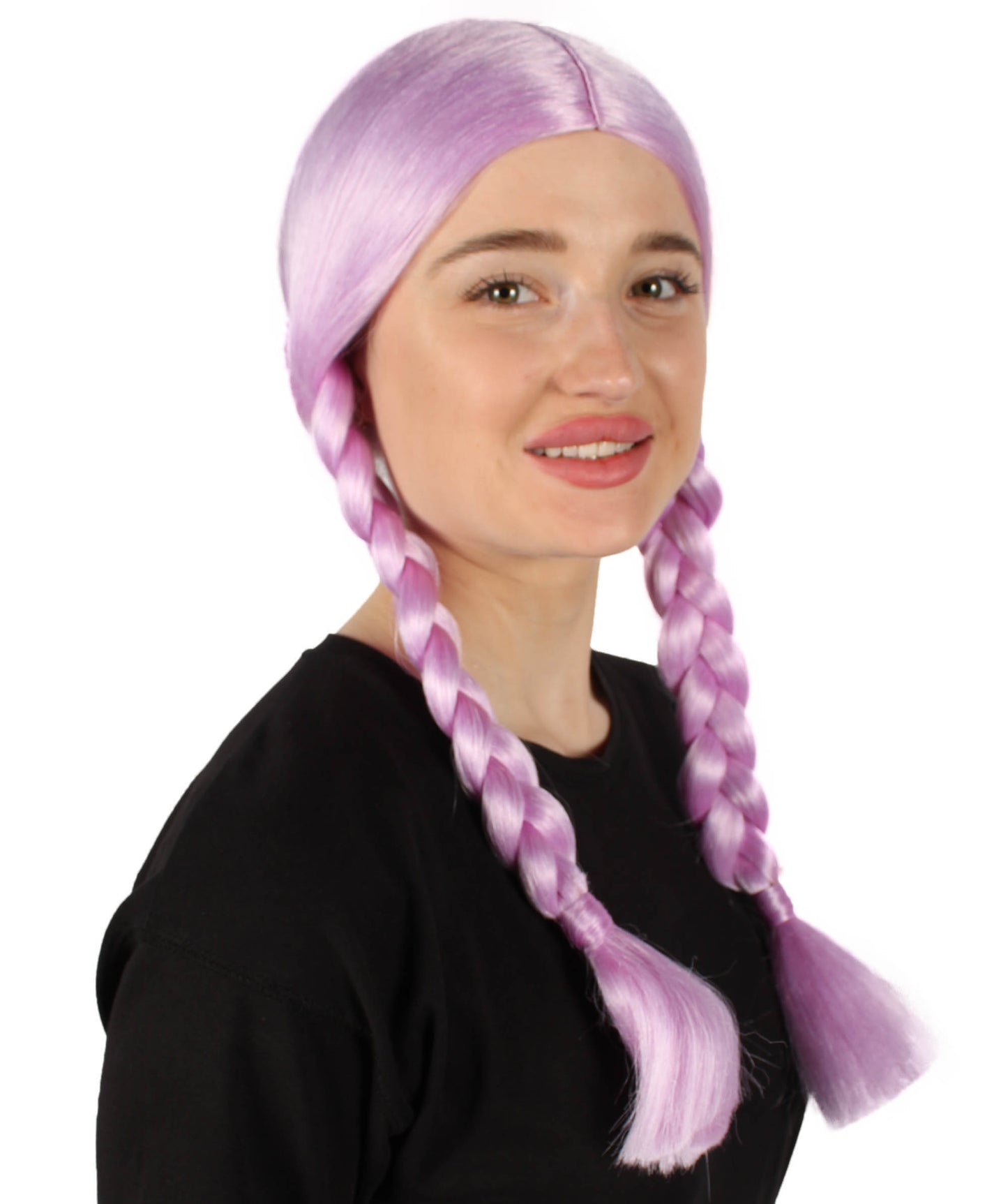 HPO Women's  Braided Gothic Wig | Multiple Color Collections TV Movie Wigs | Premium Breathable Capless Cap