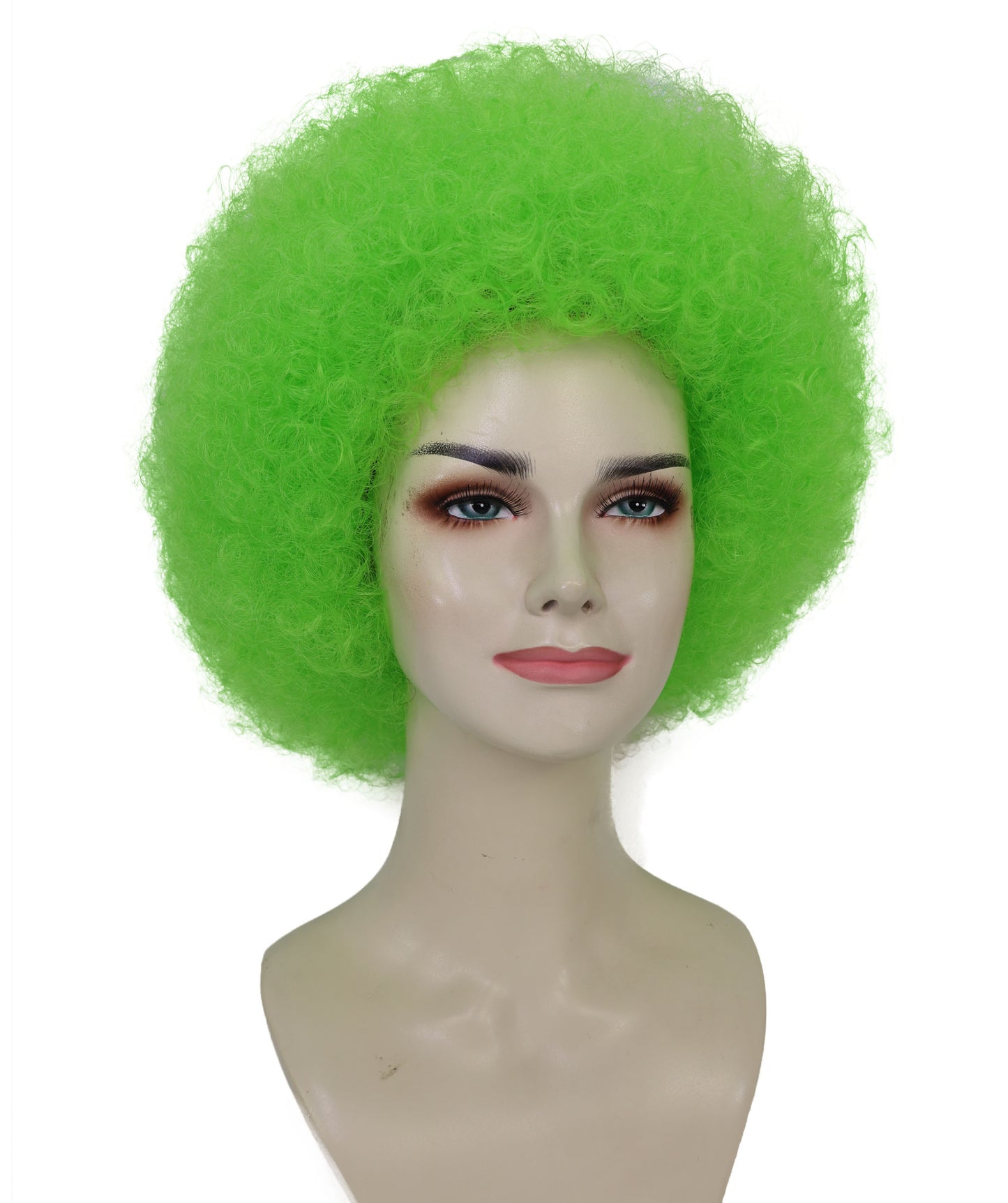 Adult Unisex Big Curly Afro Wig | Bold Costume Hair for Halloween, Cosplay, and Themed Parties | Multiple Color Options