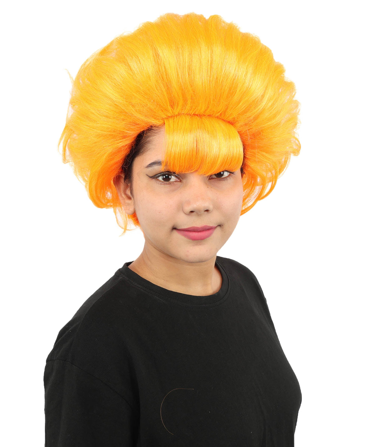 Women's Voluminous Retro Wig | Multiple Color Options, create of synthetic fiber, teased curly volume, breathable capless cap | Party, Halloween, theater, drag, performance, costume events