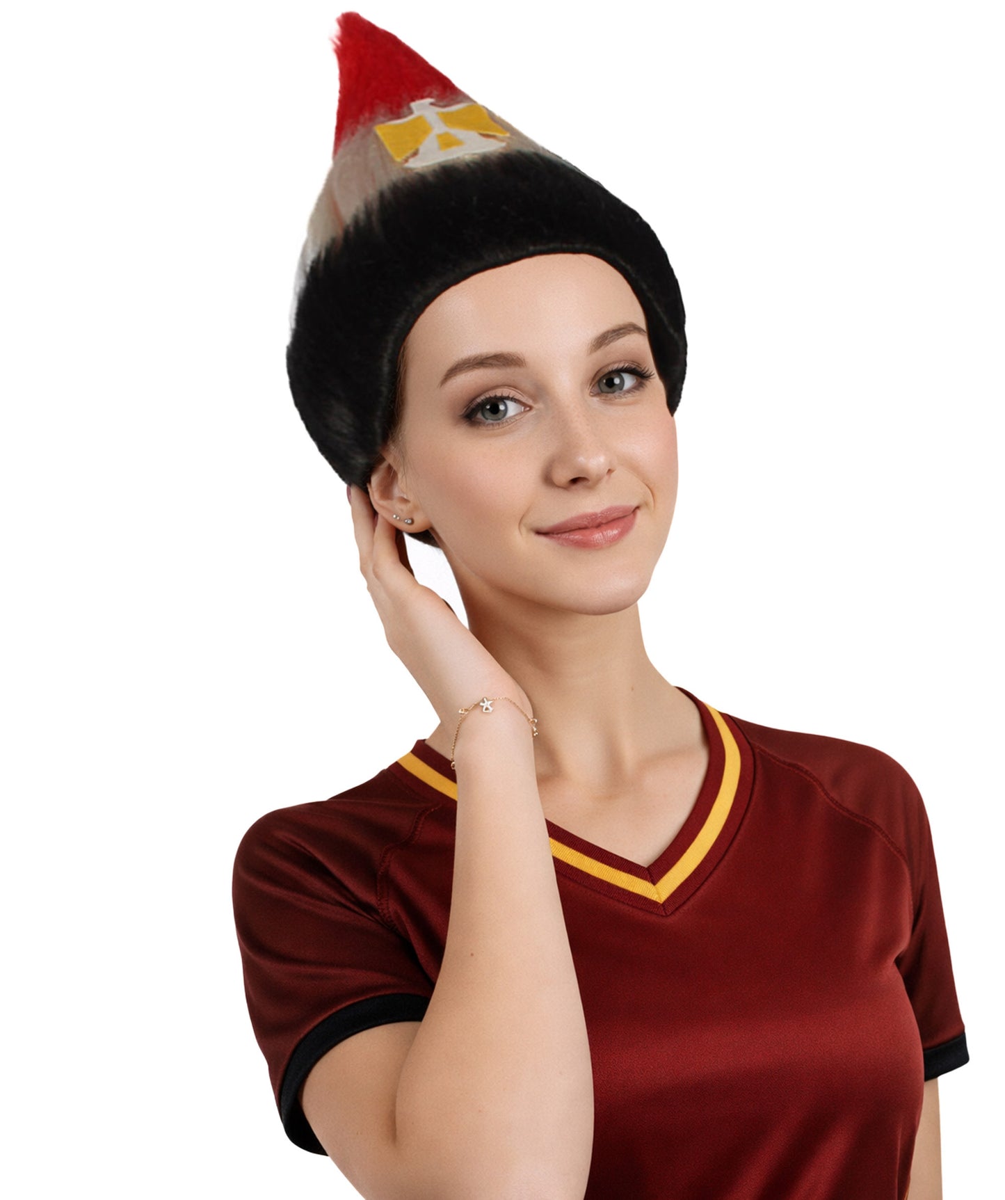 Egypt Flag Sports Troll Wig | Premium Breathable Capless Cap