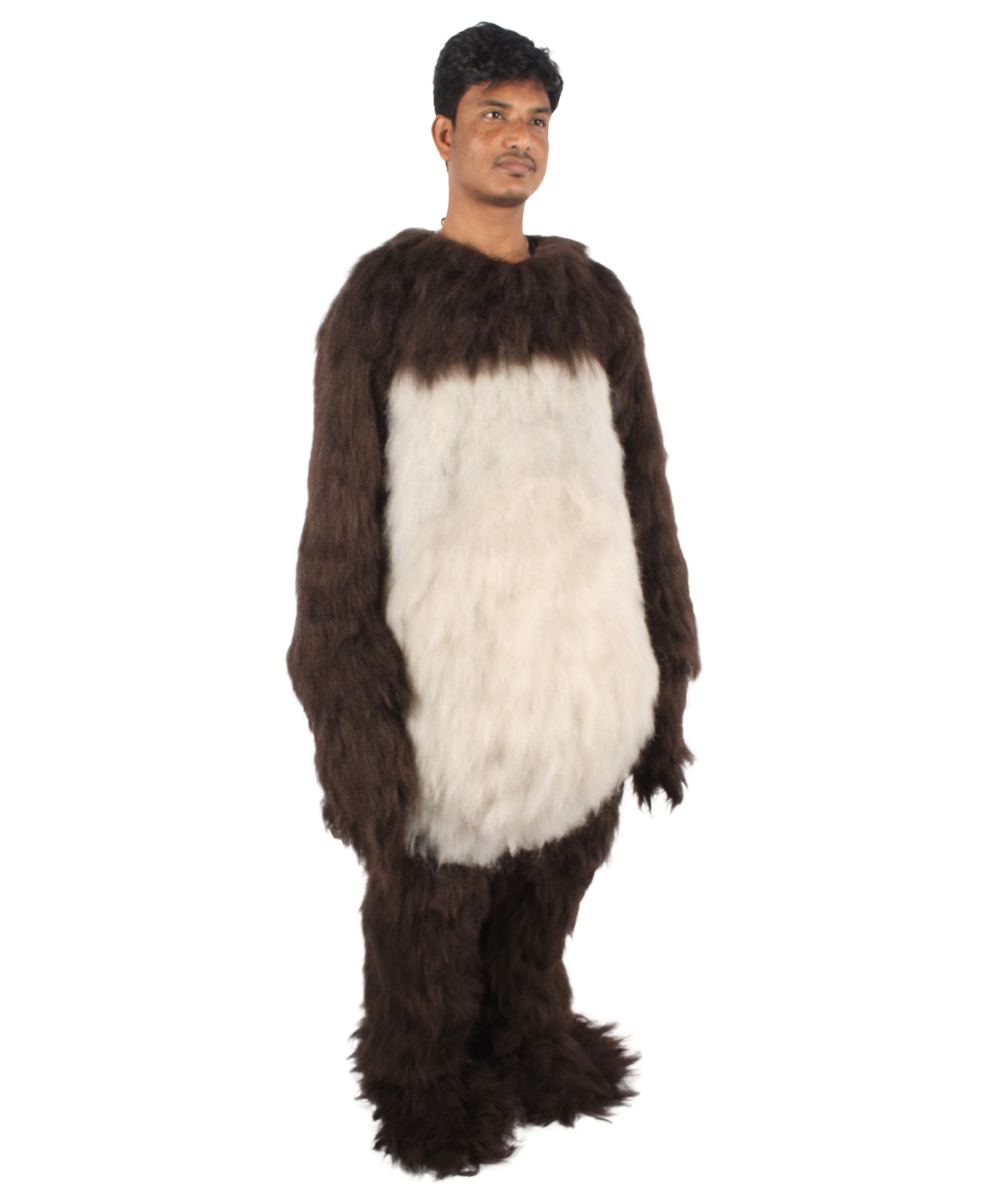 Unisex Dark Brown Grizzly Bear Costume | Best for Halloween| Flame-retardant Synthetic Fabric