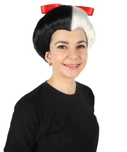 Japanese Geisha Womens Wig | Asian Sumo Kung Fu Fancy Halloween Wig