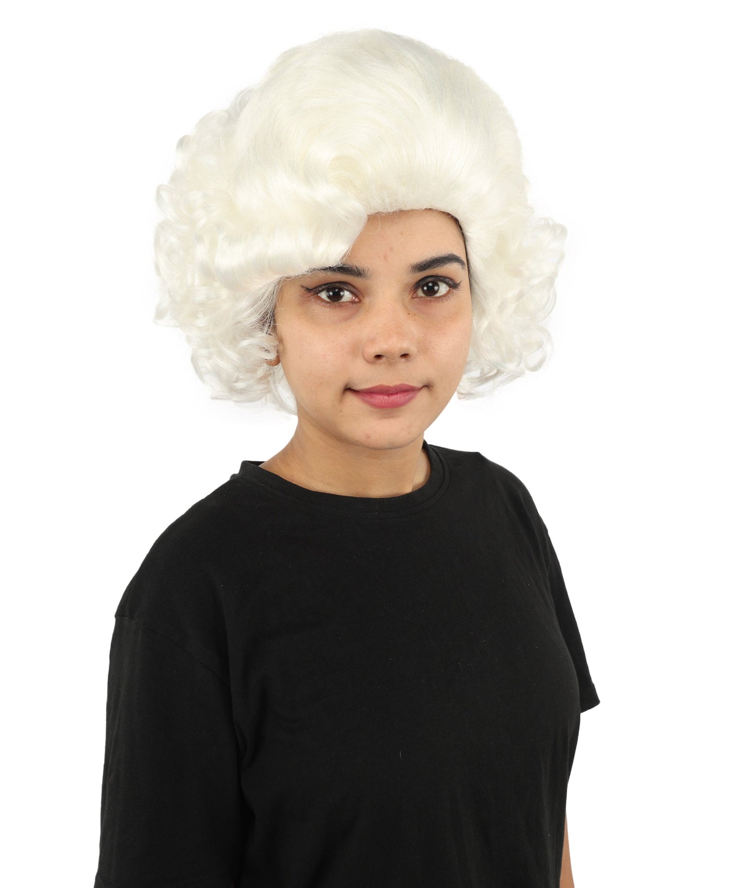 HPO Adult Women's Dame Edna Everage Wigs | Multiple Color Options | Drag Queen-Inspired Colorful Synthetic Hair for Parties, Stage Events | Breathable Capless Design