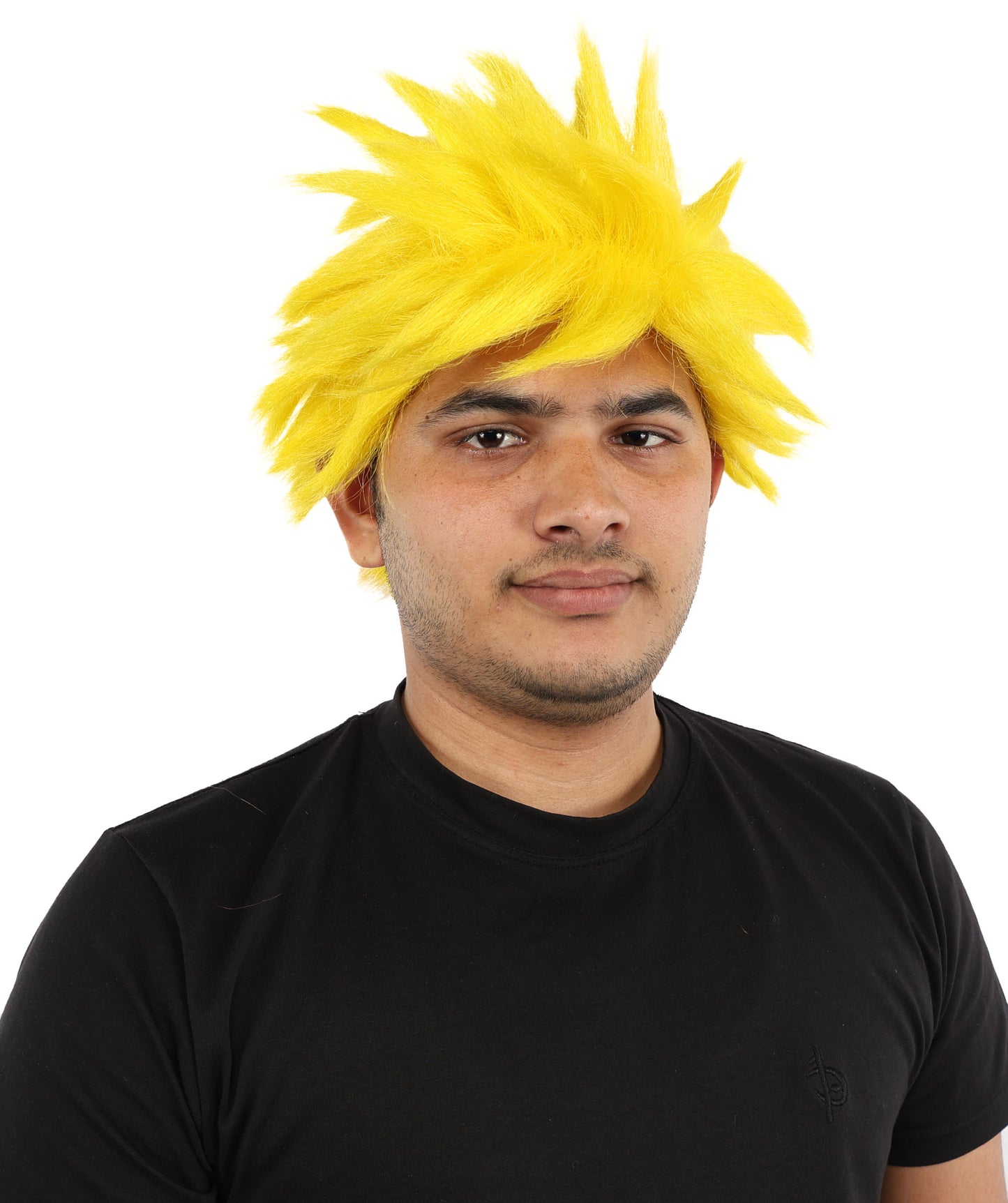 HPO Adult Men's Japanese Superhero Manga Spiky Wig |  Multi Color Options