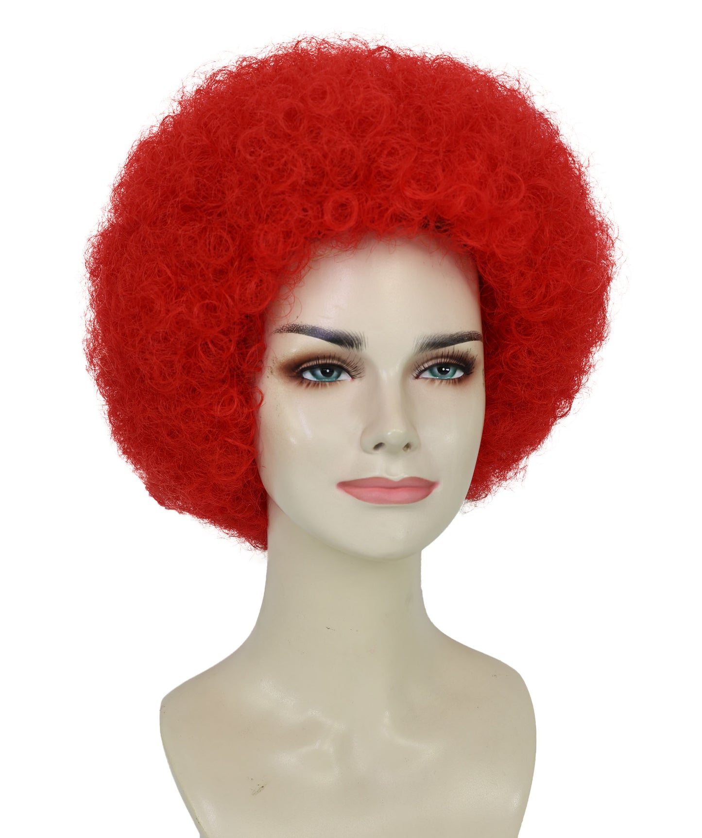 Adult Unisex Big Curly Afro Wig | Bold Costume Hair for Halloween, Cosplay, and Themed Parties | Multiple Color Options