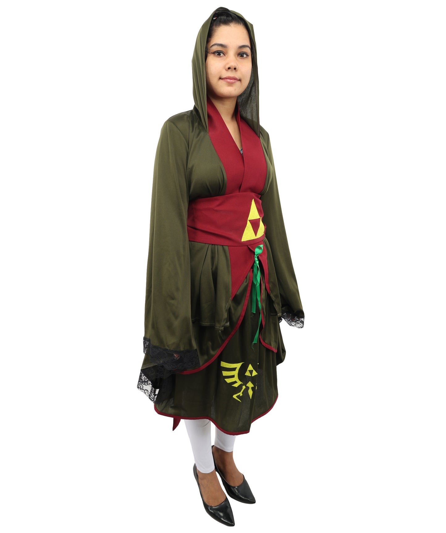 HPO Women's Little Adventures Yellow Beauty Twirl Princess Dress-Up Costume for Adult Women - Machine Washable, Perfect for Cosplay