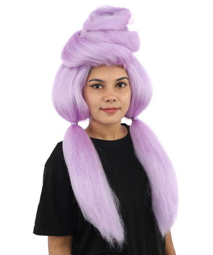 Women’s High Volume Extra Long Yarn Twisted Bun Wig – Multiple Color Options | Bubble Ponytails Hairpiece with Capless Cap | Statement Headpiece for Halloween, Cosplay, Theater and Drag Looks