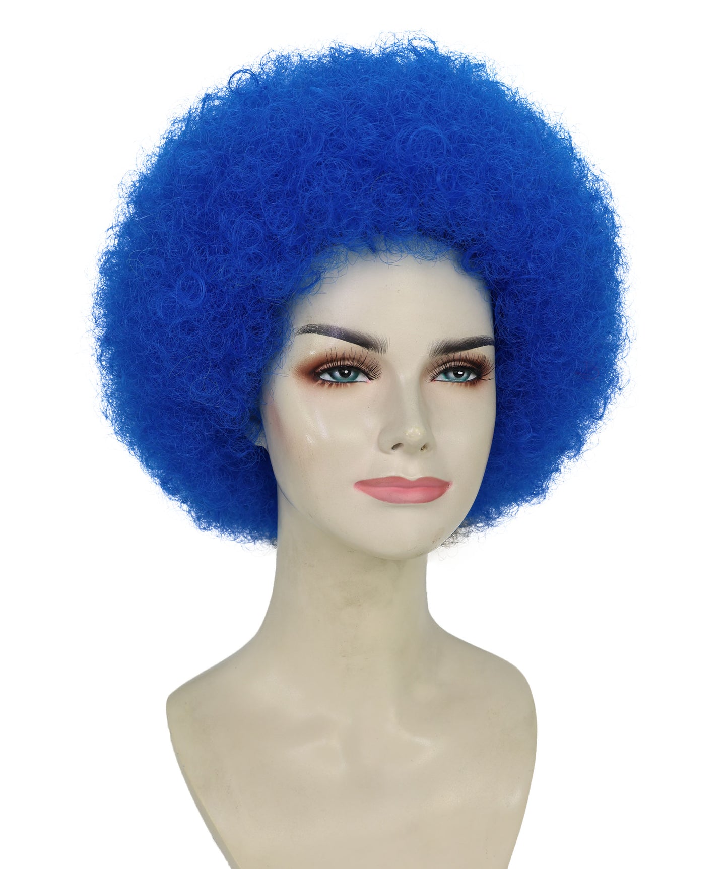 Adult Unisex Big Curly Afro Wig | Bold Costume Hair for Halloween, Cosplay, and Themed Parties | Multiple Color Options
