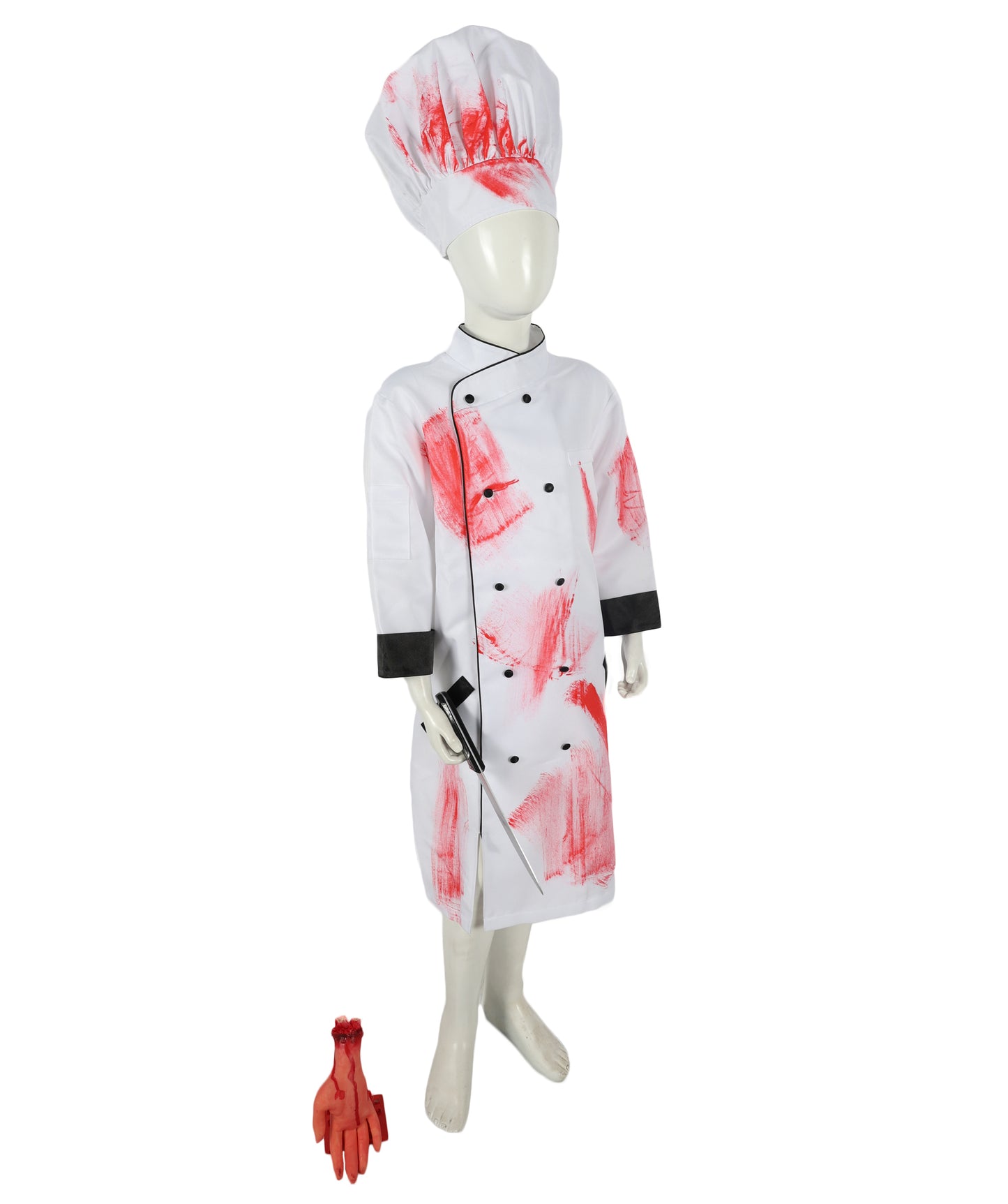 HPO Adult Women’s Deadly Chef Costume | Sinister Blood-Splattered Apron for Halloween Events