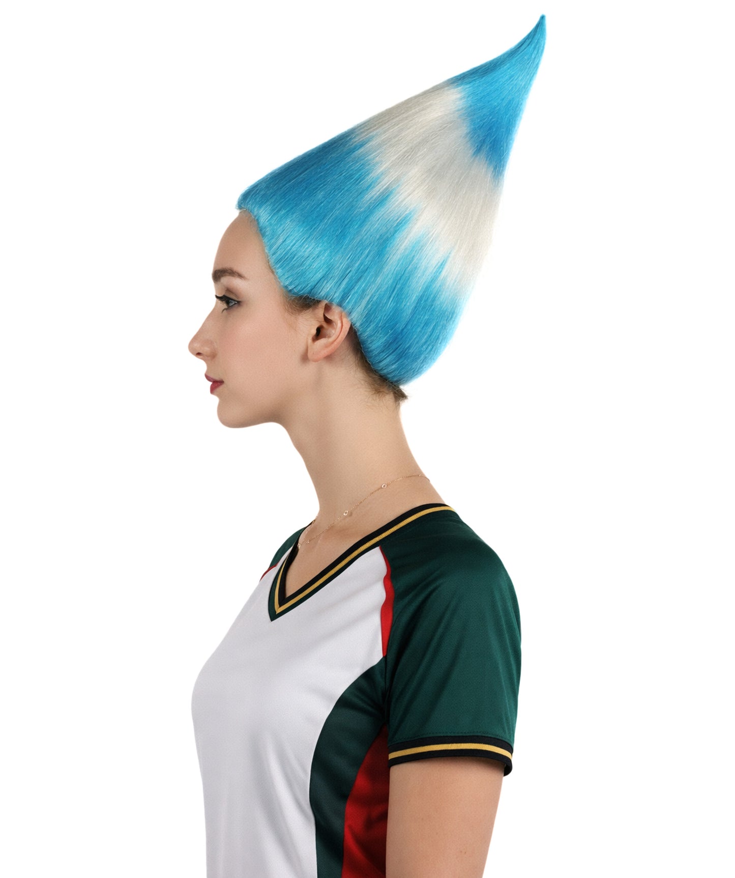 Women's  Flag Troll Wigs | Cosplay Argentina | Premium Breathable Capless Cap