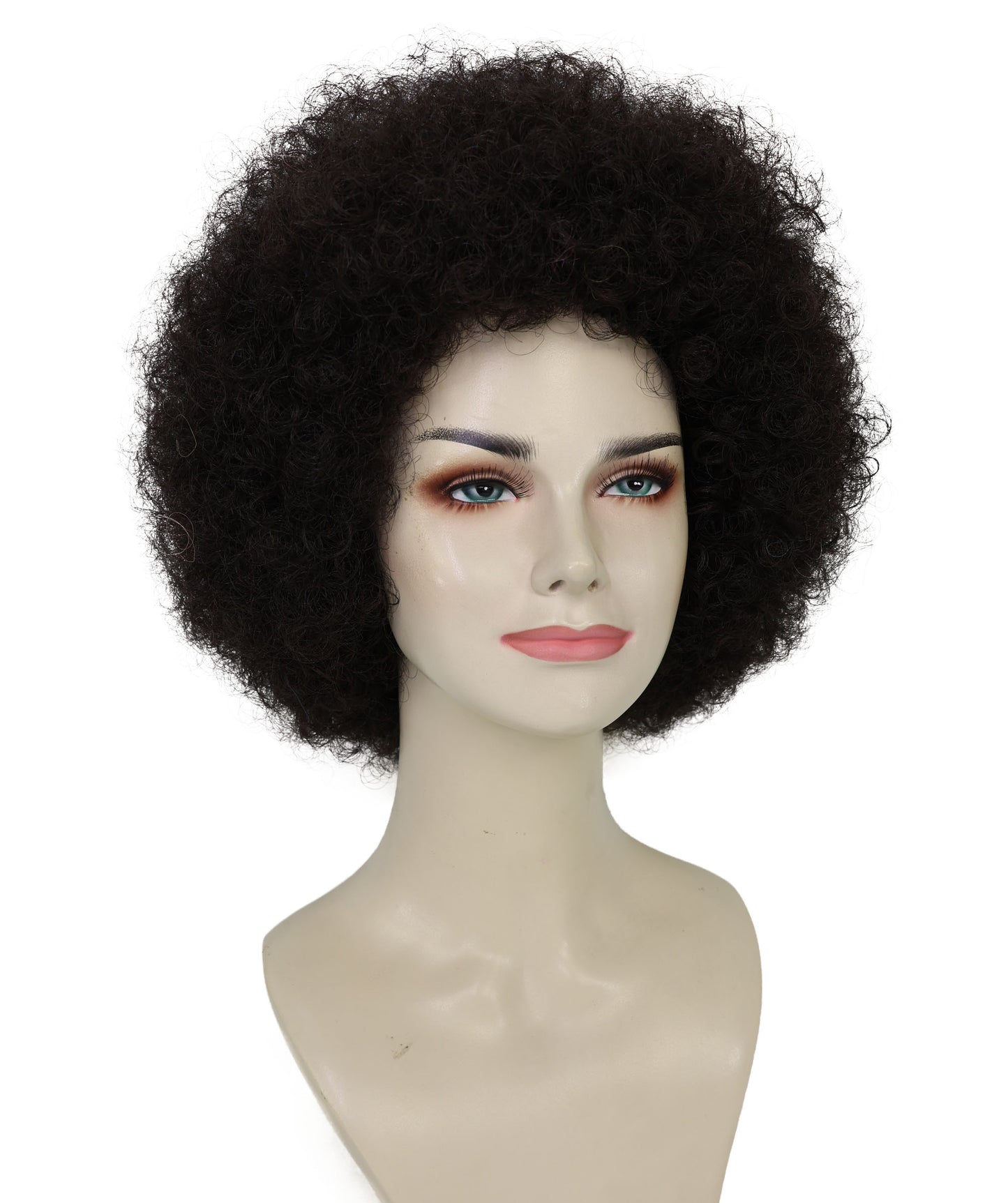 Adult Unisex Big Curly Afro Wig | Bold Costume Hair for Halloween, Cosplay, and Themed Parties | Multiple Color Options