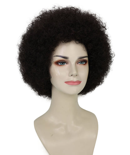 Adult Unisex Big Curly Afro Wig | Bold Costume Hair for Halloween, Cosplay, and Themed Parties | Multiple Color Options