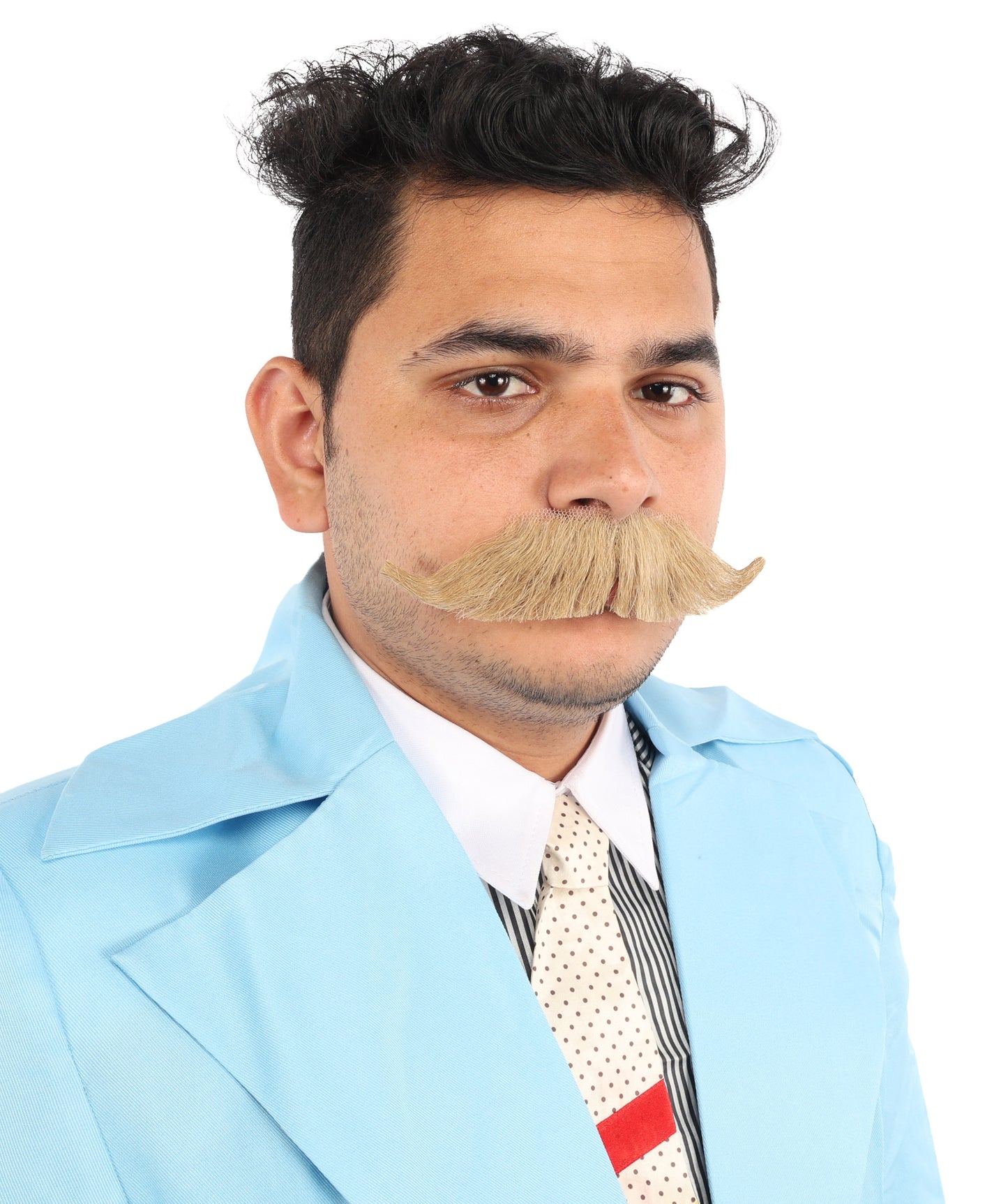 Premium Watson Human Facial Hair Mustache For Men | HPO