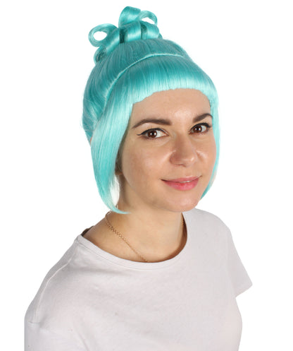 HPO  Women's Halloween Animated Lucy Updo Wig | Multiple Color Options