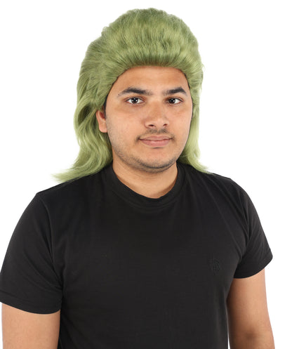 Furry Monster Grinch Christmas Olive Green Santa Costume, Ideal for Halloween