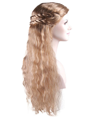 Movie Women Princess Wig | Royal Character Halloween Wig | Premium Breathable Capless Cap