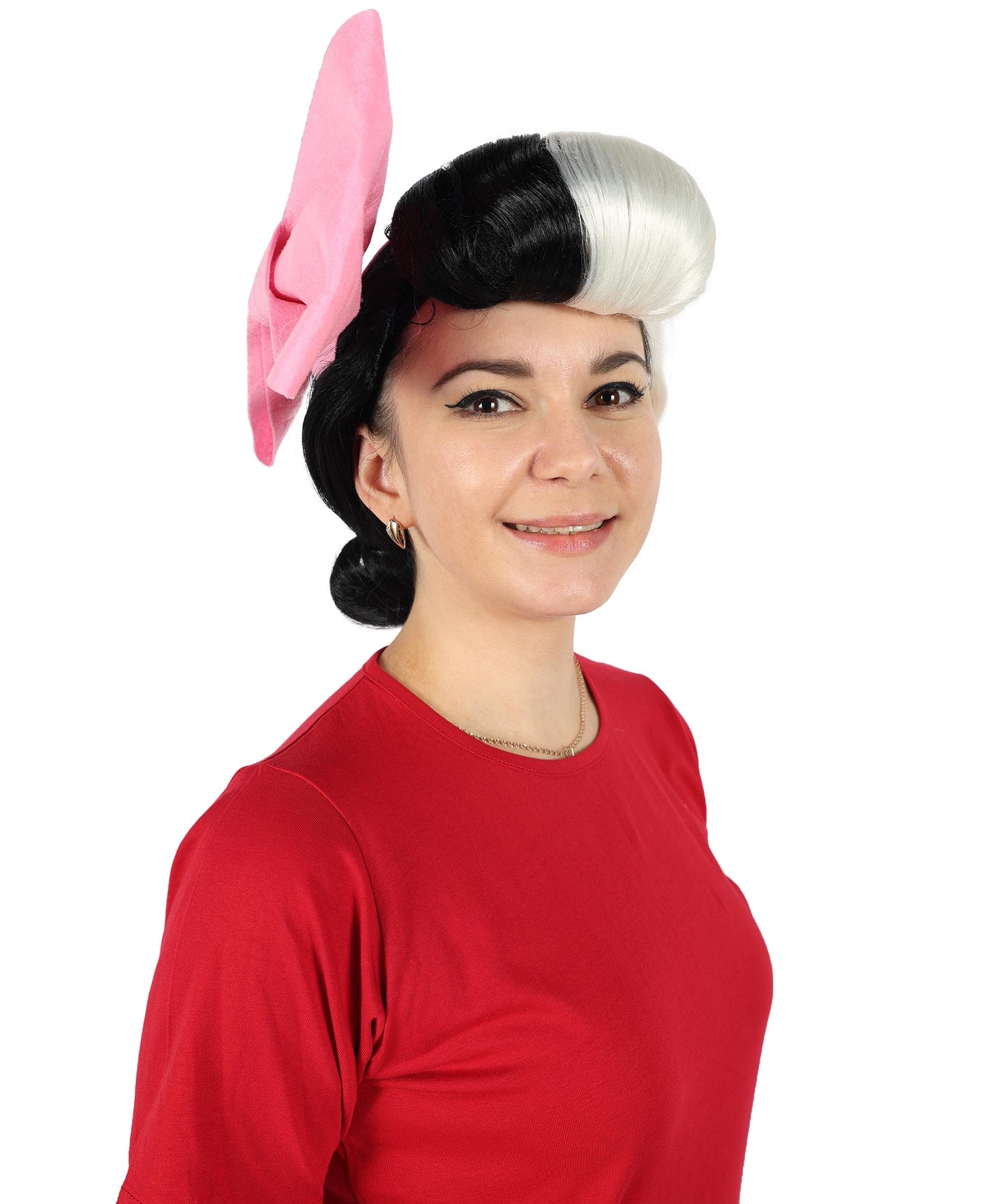 Women's Animation Style Wig with Bow | Mulpleti Color Option Wigs | Premium Breathable Capless Cap