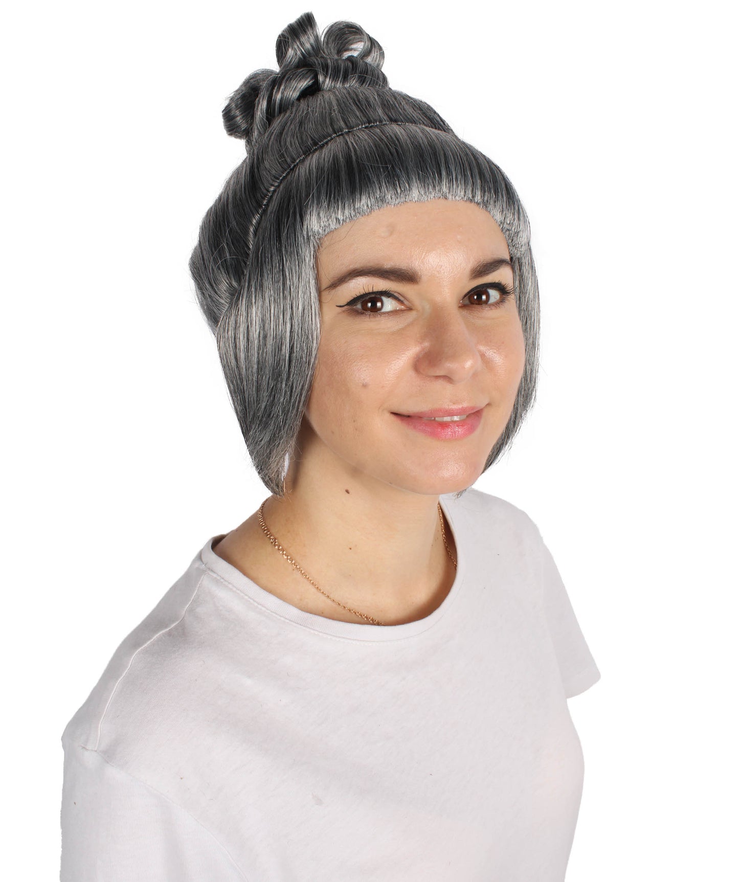 HPO  Women's Halloween Animated Lucy Updo Wig | Multiple Color Options