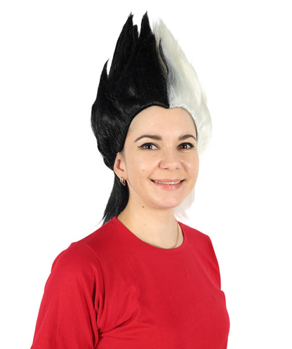 Womens Mermaid Witch Wig | White Storybook & Fairytale Wigs | Premium Breathable Capless Cap