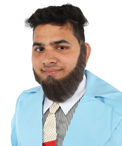 Men's Alaskan Whaler Hair Beard | Synthetic Facial | Multiple Color options